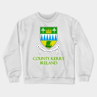 County Kerry, Ireland - Coat of Arms Crewneck Sweatshirt